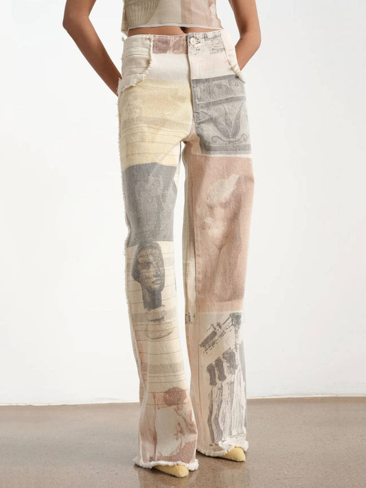 Jeans Alma de Pierna Ancha